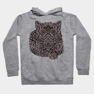 Cat Mandala Tattoo Hoodie